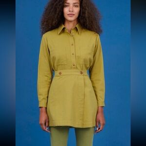 Olive Green Women's Skirt